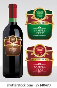 wine label