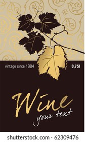 Wine label