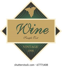 Wine label