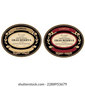 WINE LABEL COLLECTION DECORATIVE STICKER