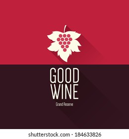 Wine label design