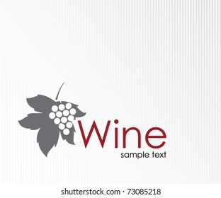 Wine label design