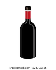 wine label design isolated