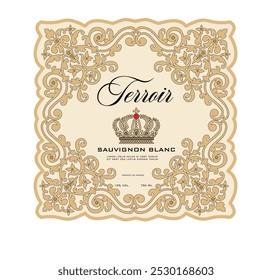 WINE LABEL ITALIAN FOOD AND DRINKS DECORATIVE STICKER FOR AMARONE, PROSECCO, CHIANTI, VALPOLICELLA,PRIMITIVE AND SPARKLING WINE