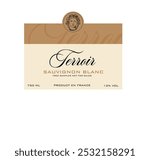 WINE LABEL RED AMARONE CHIANTI PROSECCO VINTAGE FRAME MADE IN ITALY