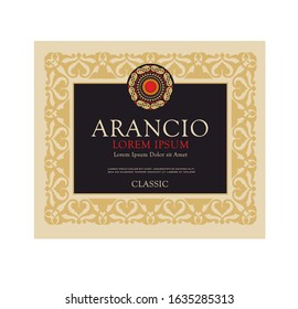 WINE LABEL RED AMARONE CHIANTI PROSECCO VINTAGE FRAME MADE IN ITALY