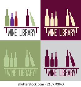 wine library concept