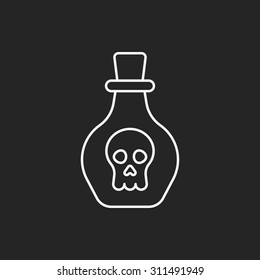 wine line icon