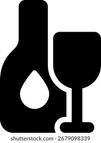 Weinleinenstil-Symboldesign