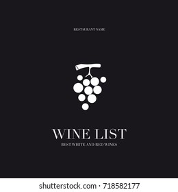 Wine list cover