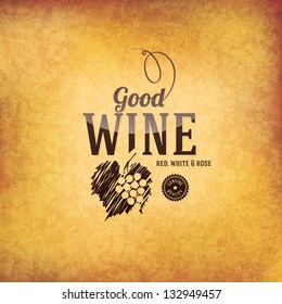 Wine list design