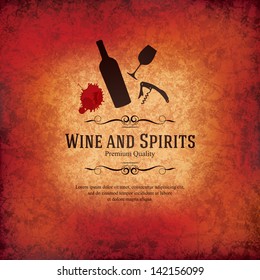 Wine list design