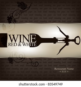 Wine list design