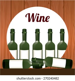 wine list design, vector illustration eps10 graphic 
