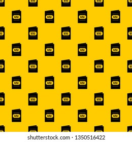 Wine list pattern seamless vector repeat geometric yellow for any design