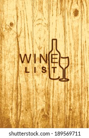wine list retro mark for wine list menu covering scorched on classic elderly timber board wine list classic ritual vine climbers bar climber party shattered flaming red timber cafe aged mark senior sh