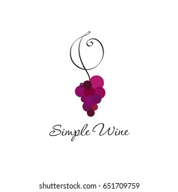 Wine Logo Concept Wine Store Restaurant Stock Vector (Royalty Free ...