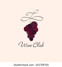 Wine Logo Concept Wine Store Restaurant Stock Vector (royalty Free 