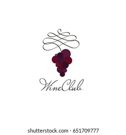 Wine Logo Concept Wine Store Restaurant Stock Vector (Royalty Free ...