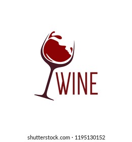 Wine Logo Design. Wine Logo Template