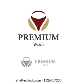 Wine Logo Design Template