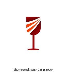 Wine Logo Design Vector Template