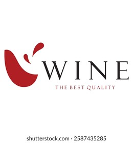 Wine logo with wine glasses and bottles.for night clubs,bars,cafe and wine shops.