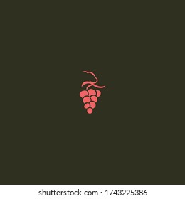 Wine logo icon template design in Vector illustration