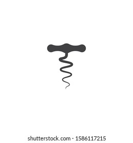 Wine Logo illustration flat design Template 