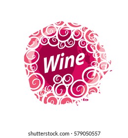 Wine logo imprint