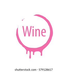 Wine logo imprint