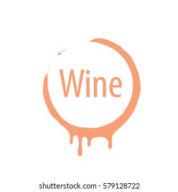 Wine logo imprint
