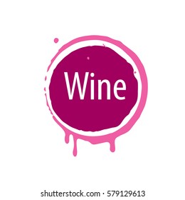 Wine logo imprint