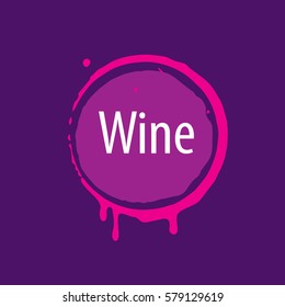 Wine logo imprint