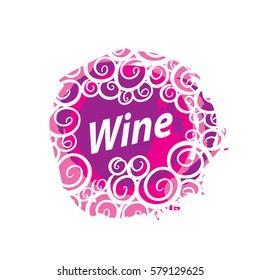 Wine logo imprint