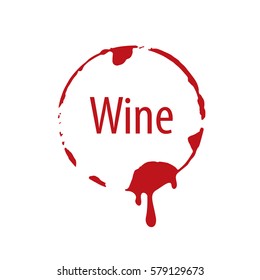 Wine logo imprint