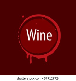 Wine logo imprint