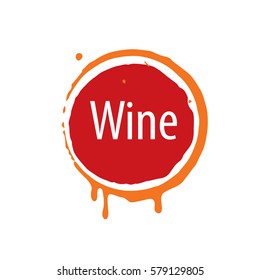 Wine logo imprint