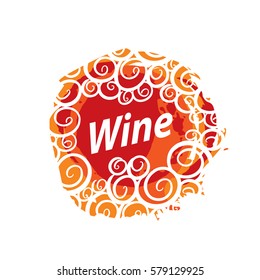 Wine logo imprint