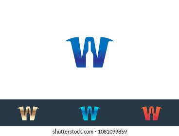 Wine Logo Template vector illustration design