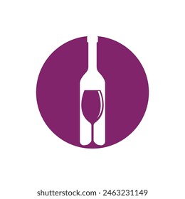 Wine Logo Template vector illustration