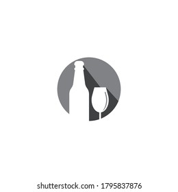 Wine Logo Template vector illustrtion
