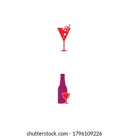 Wine Logo Template vector illustrtion