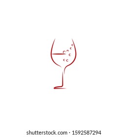 Wine Logo Template vector symbol nature