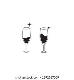 Wine Logo Template vector symbol nature