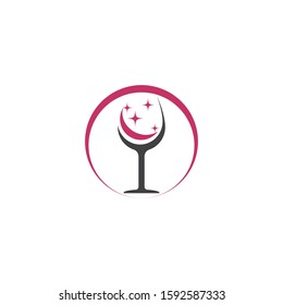 Wine Logo Template vector symbol nature
