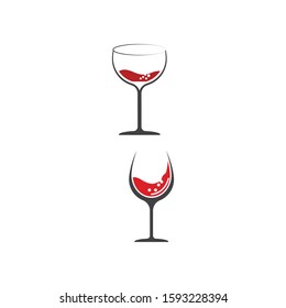 Wine Logo Template vector symbol nature