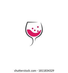Wine Logo Template vector symbol nature