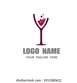 Wine Logo Template vector symbol nature