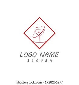 Vorlage für das Weinlogo, Vektorsymbol